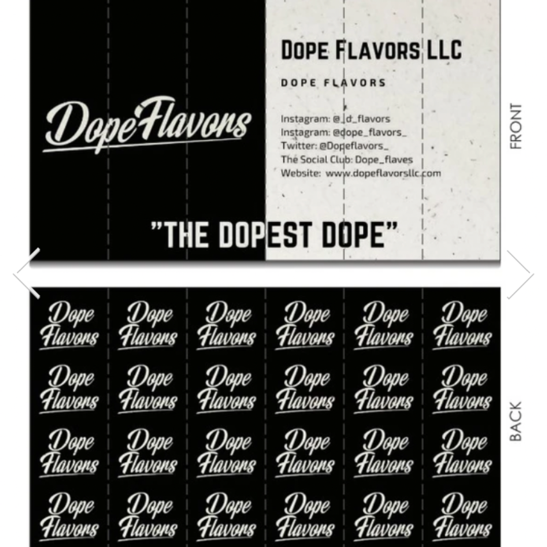 Custom Business Card Filter Tips