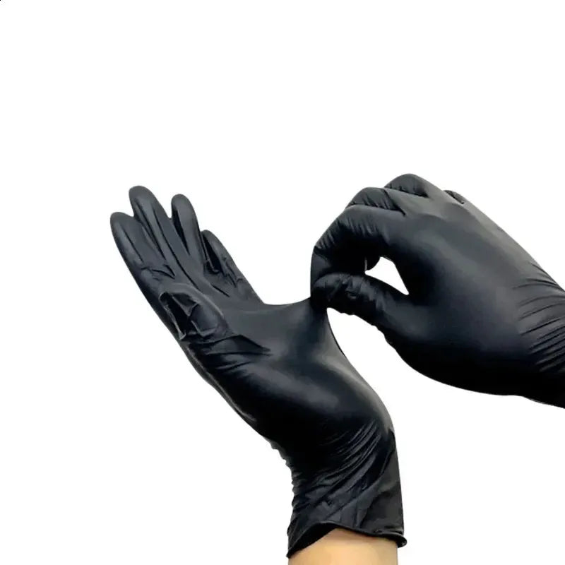 Rosin Handling Gloves - Black Latex for Hash Holes