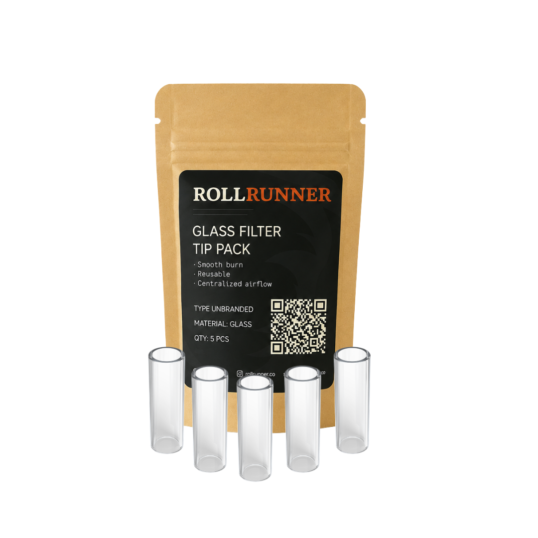 Hollow Glass Filter Tips (5 PCS)