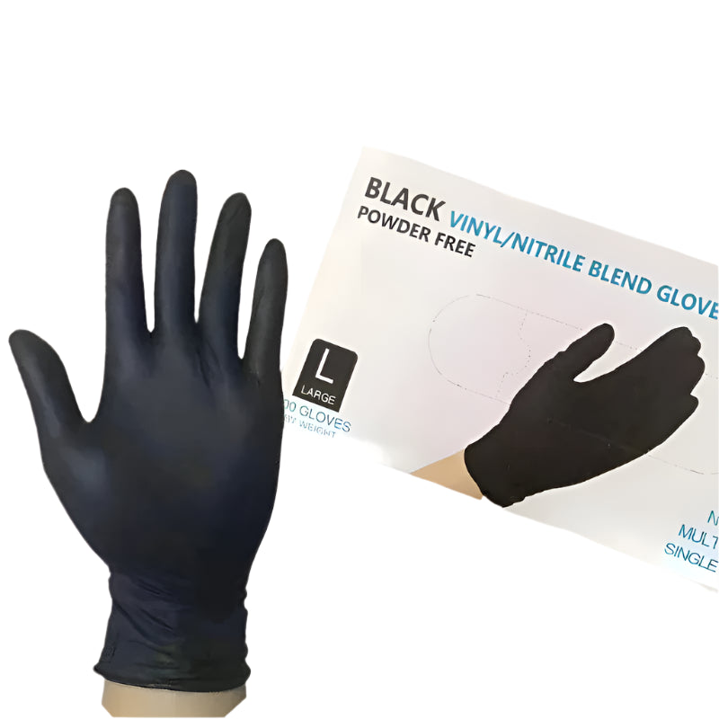 Rosin Handling Gloves - Black Latex for Hash Holes