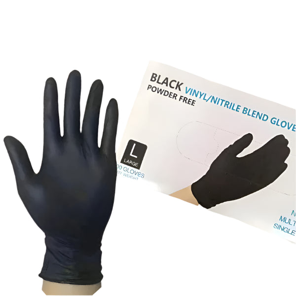 Rosin Handling Gloves - Black Latex for Hash Holes