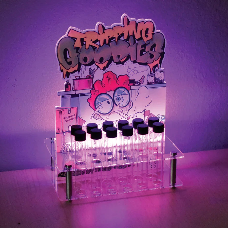 Custom Hash Hole Acrylic Display