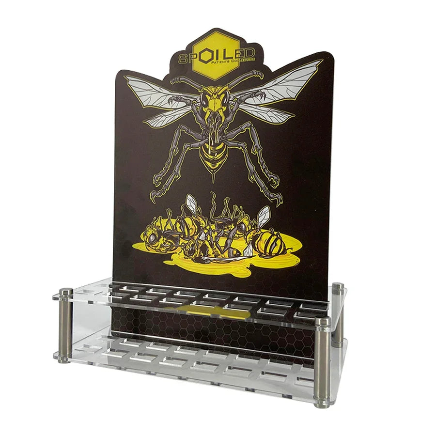 Custom Hash Hole Acrylic Display