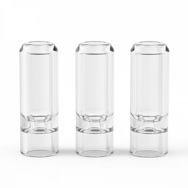 Hourglass Bullet Glass Filter Tips - Custom Logo