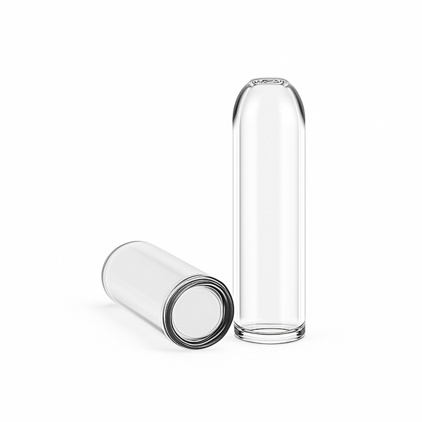 Custom Hollow Bullet Glass Tips