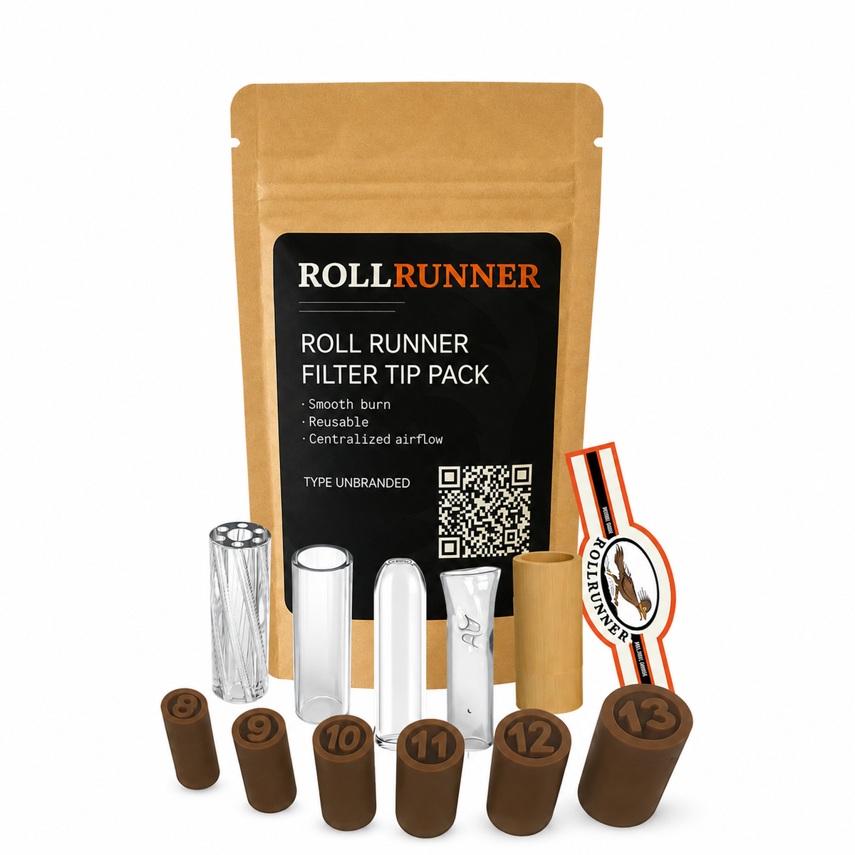 RollRunner Filter Tip Sample Pack (12 PCS)