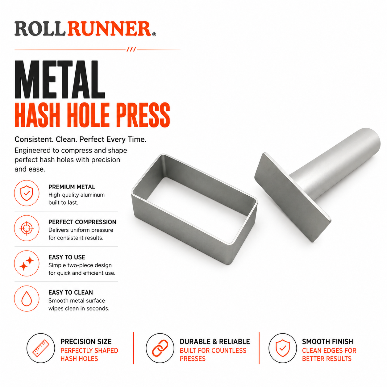 Metal Hash Hole Press