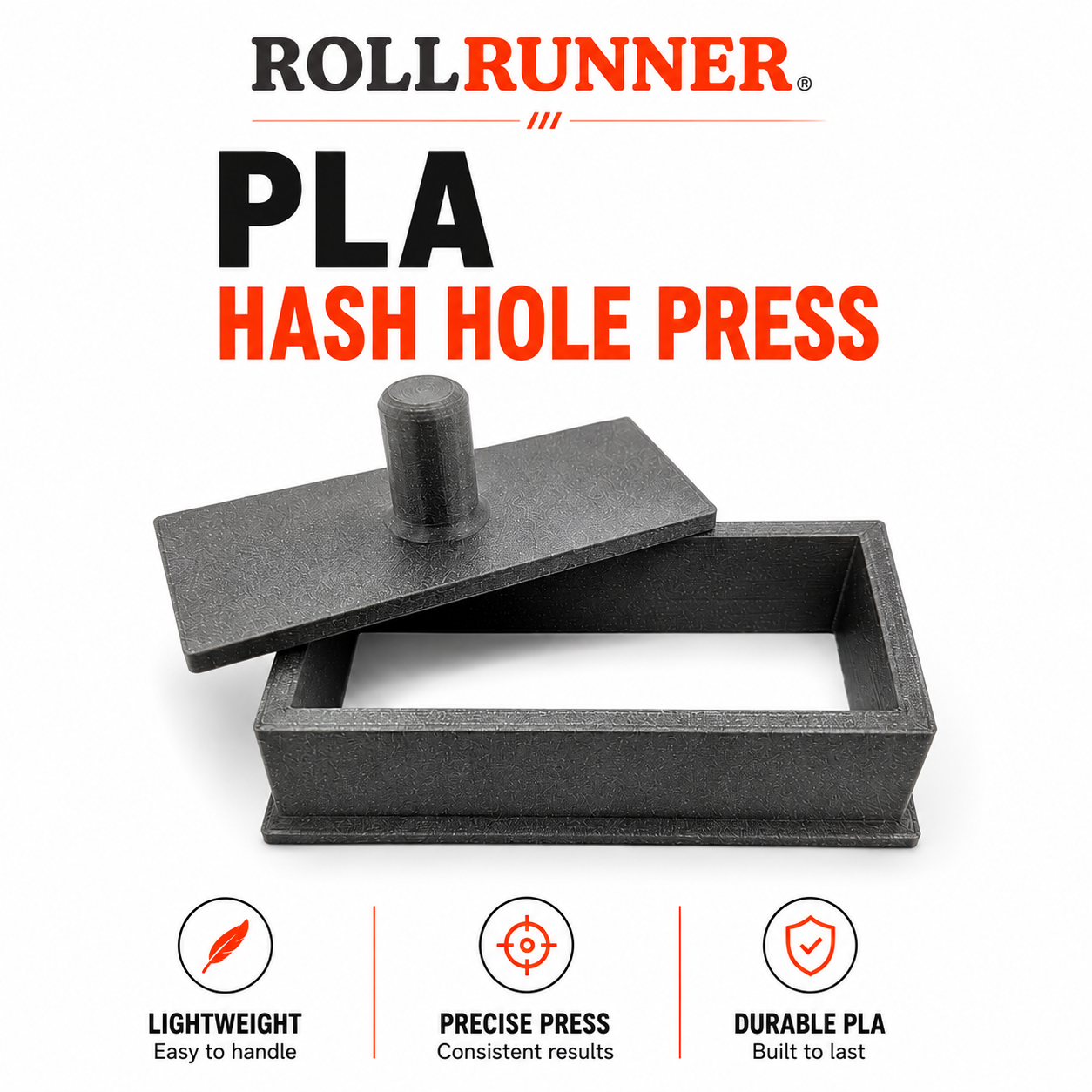 PLA Hash Hole Press