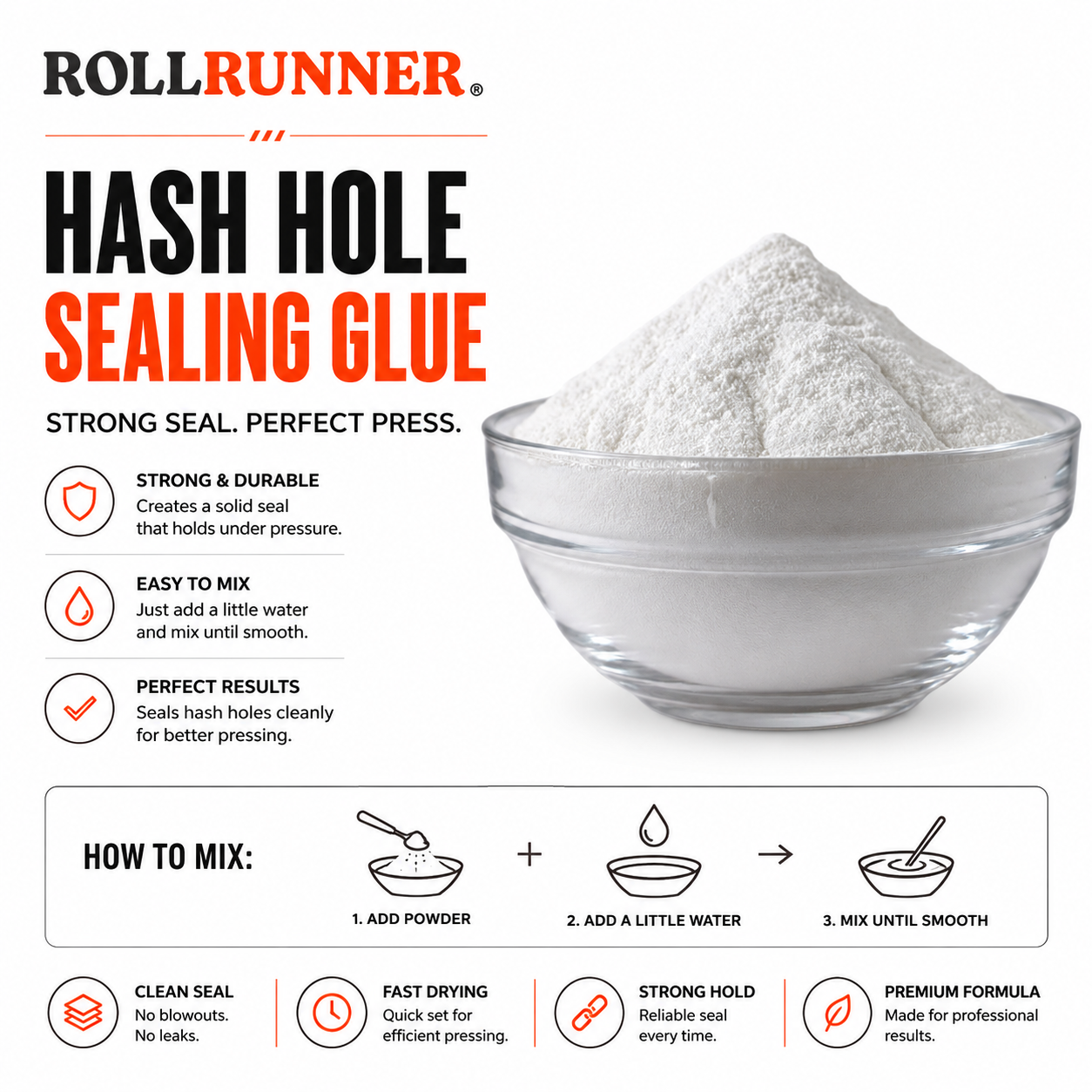 Hash Hole Sealing Glue (Natural & Food-Safe)