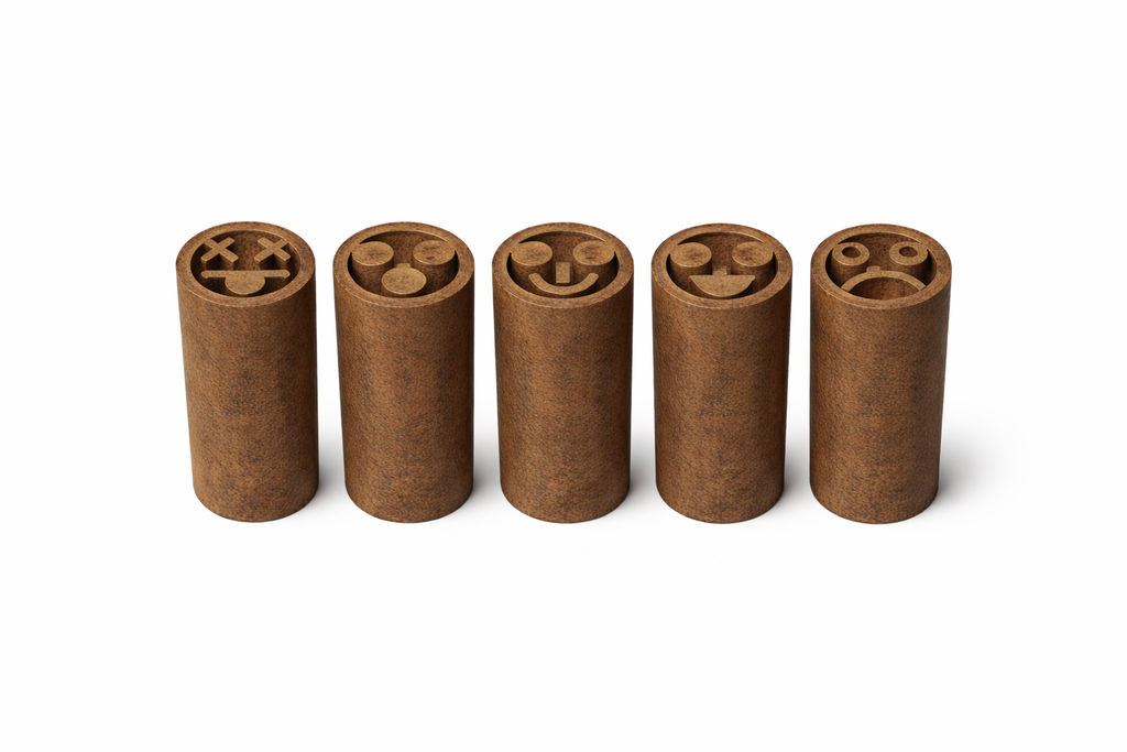 Hemp Filter Tips – Faces Set (100 pack)