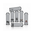 Hollow Bullet Glass Filter Tips – Custom Logo (Grey)