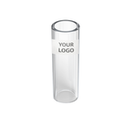 Hollow Tube Glass Filter Tips – Custom Logo
