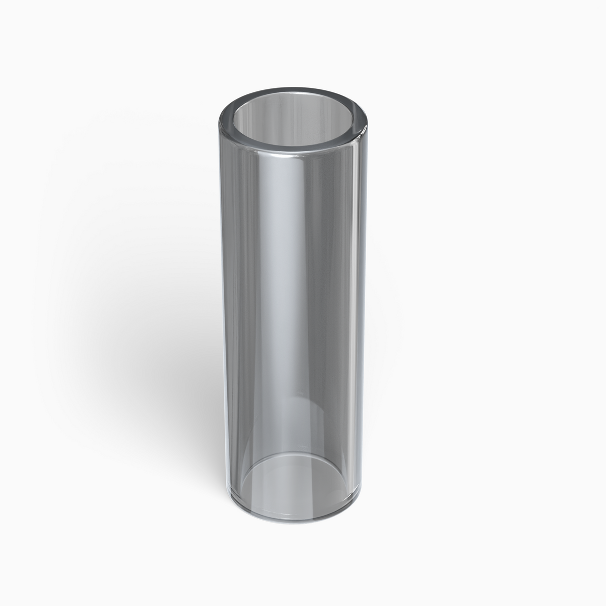 Hollow Tube Glass Filter Tips – Custom Logo (Grey)