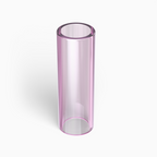 Hollow Tube Glass Filter Tips – Custom Logo (Pink)