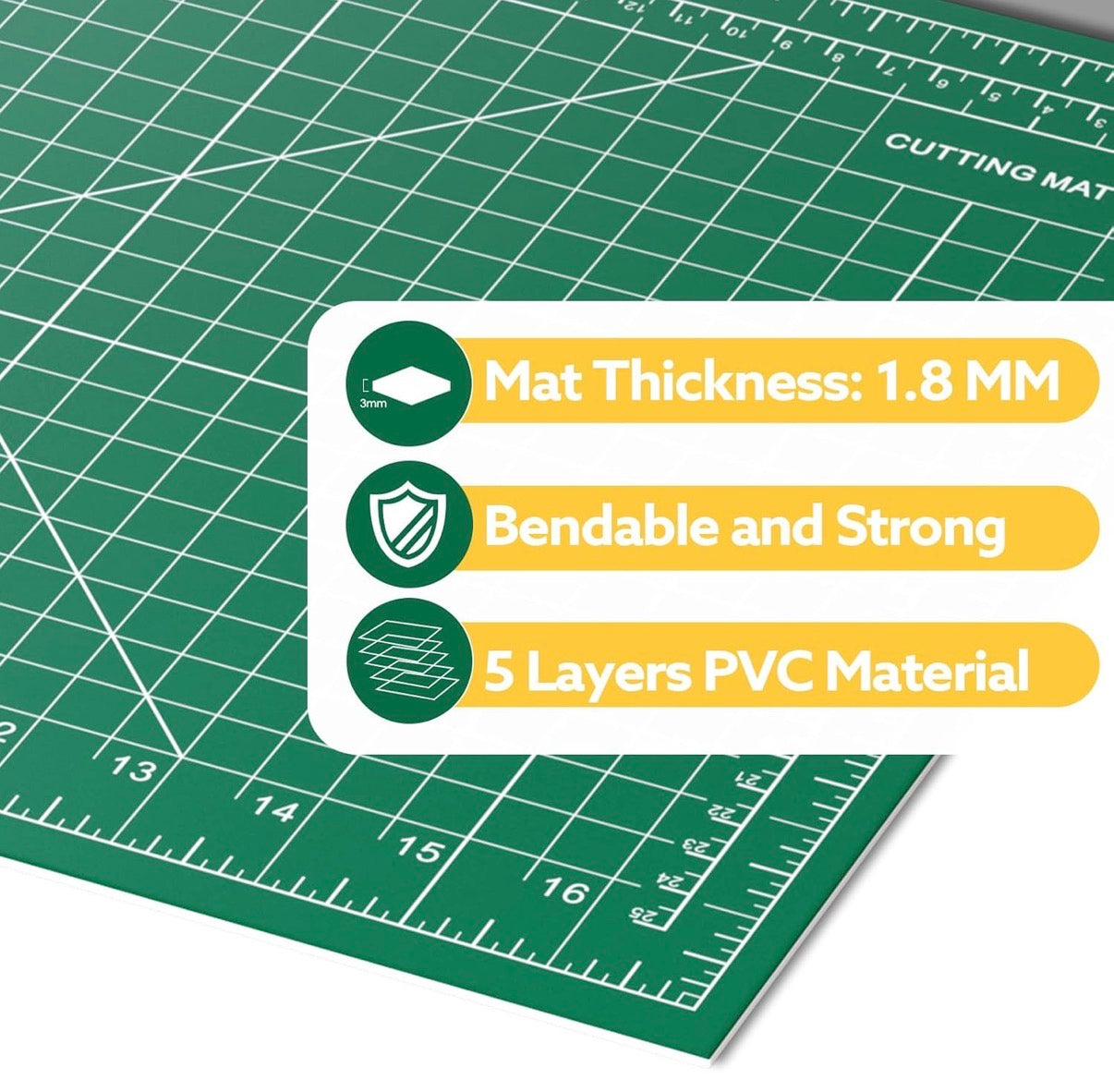 Sticky-Free Hash Hole Rolling Mat