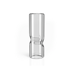 Standard Round Glass Filter Tips – Custom Logo (Clear)
