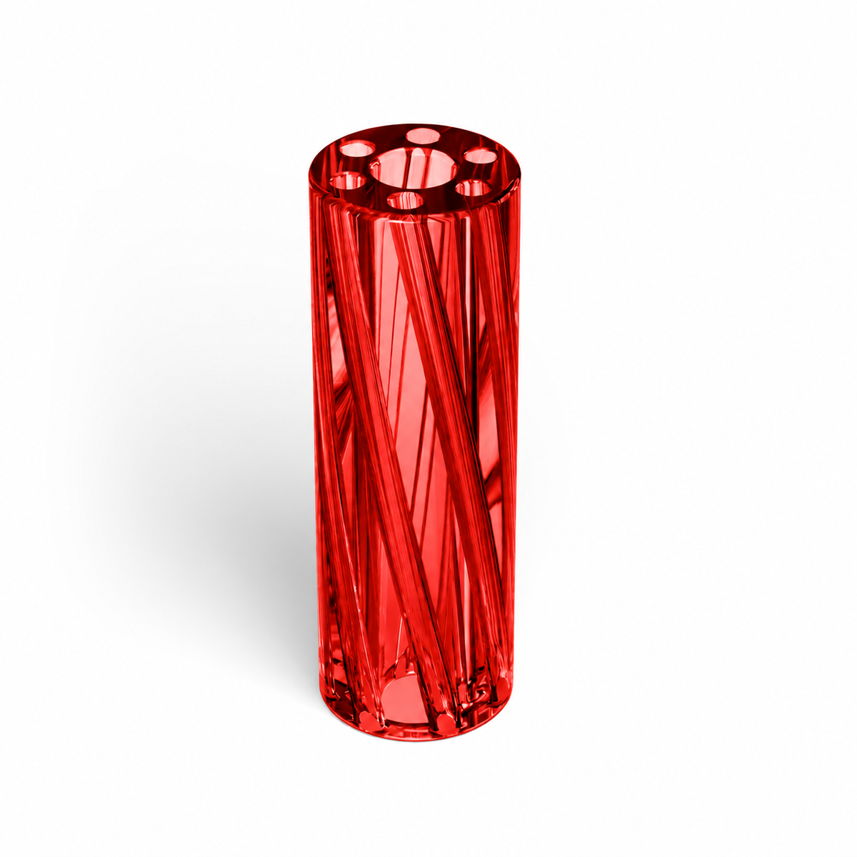 Vortex Glass Filter Tips – Custom Logo (Red)
