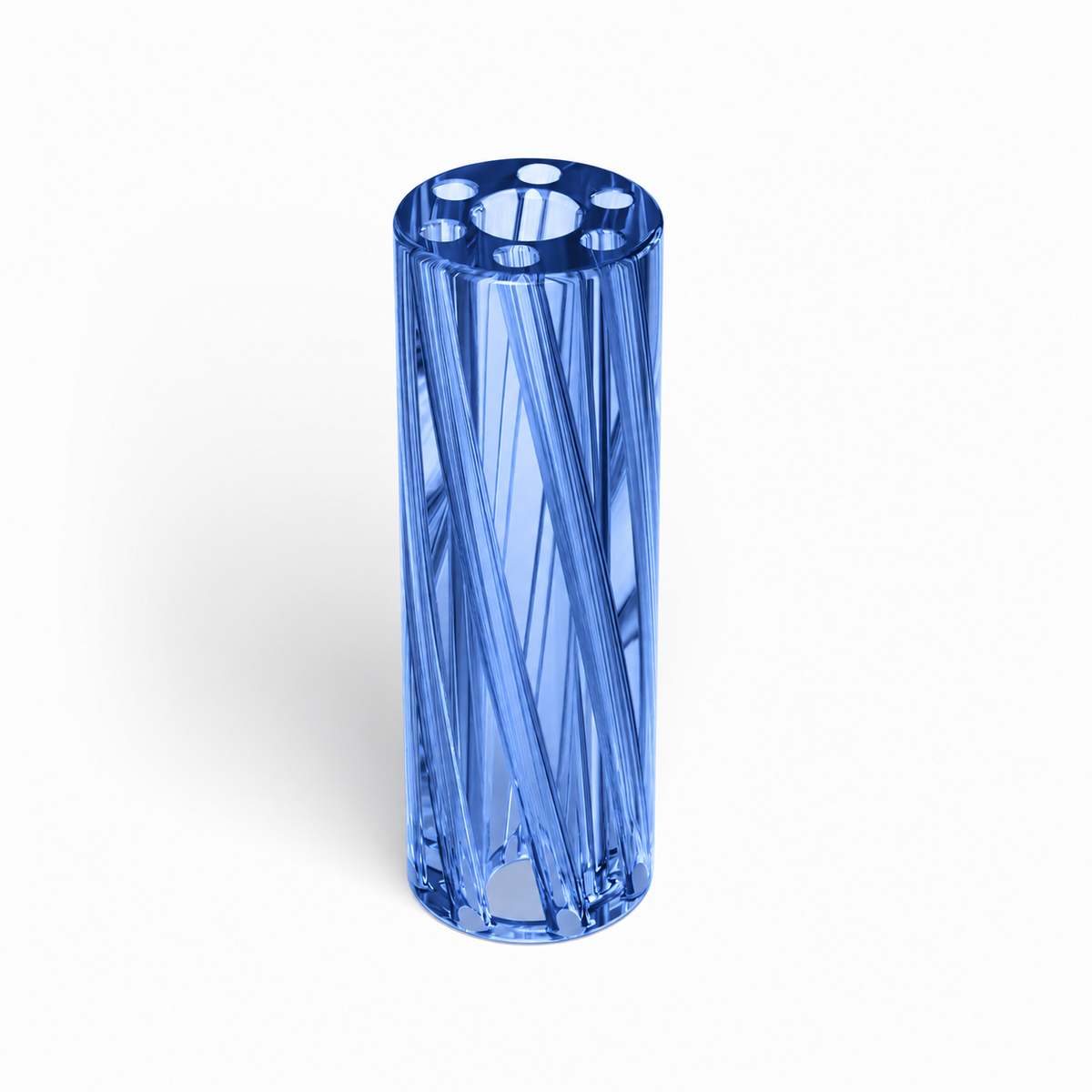 Vortex Glass Filter Tips – Custom Logo (Blue)