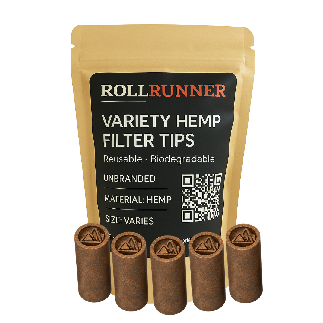 Natural Mountain Design Filter Tips – (100 Pack)