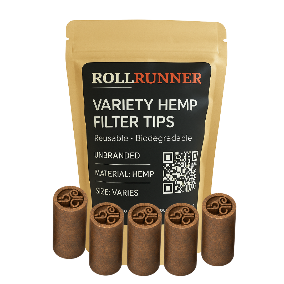 Natural Wind Design Filter Tips – (100 Pack)