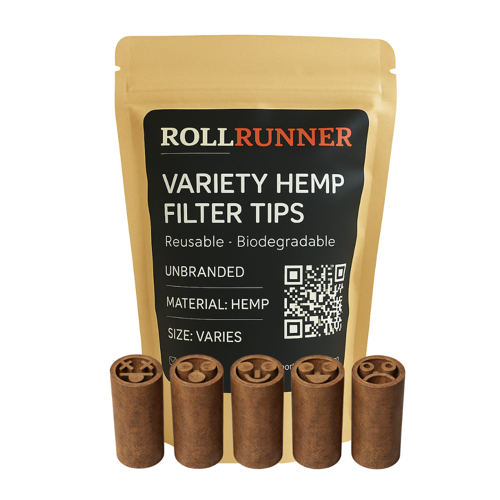 Hemp Filter Tips – Faces Set (100 pack)