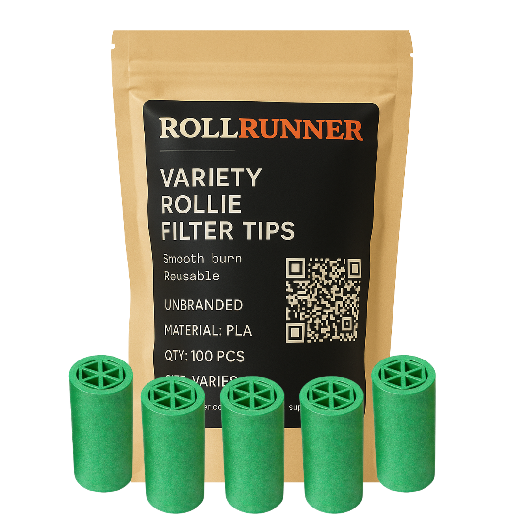 Green PLA Filter Tips – Matrix Set (100 Pack)