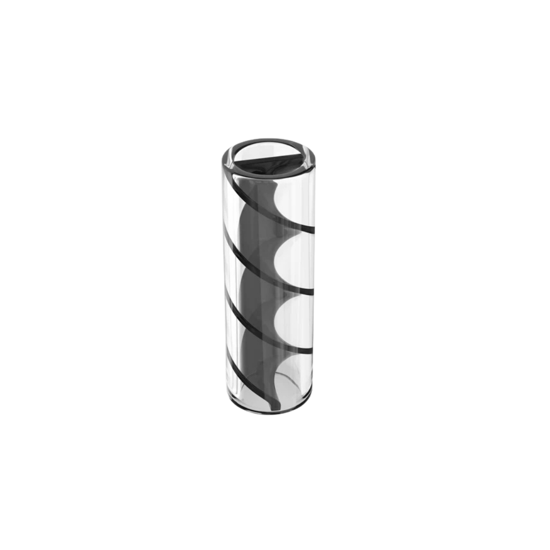 Spiral Glass Filter Tips – Unbranded (Black spiral)