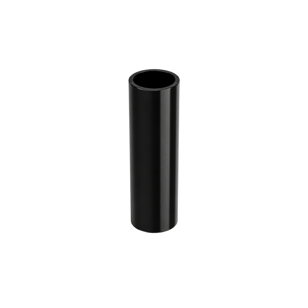 Hollow Tube Glass Filter Tips - Unbranded (Black)