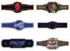 Pre-Roll Bands - Custom Logo